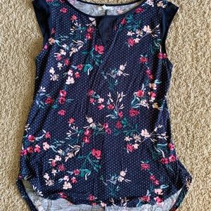 Floral tank top